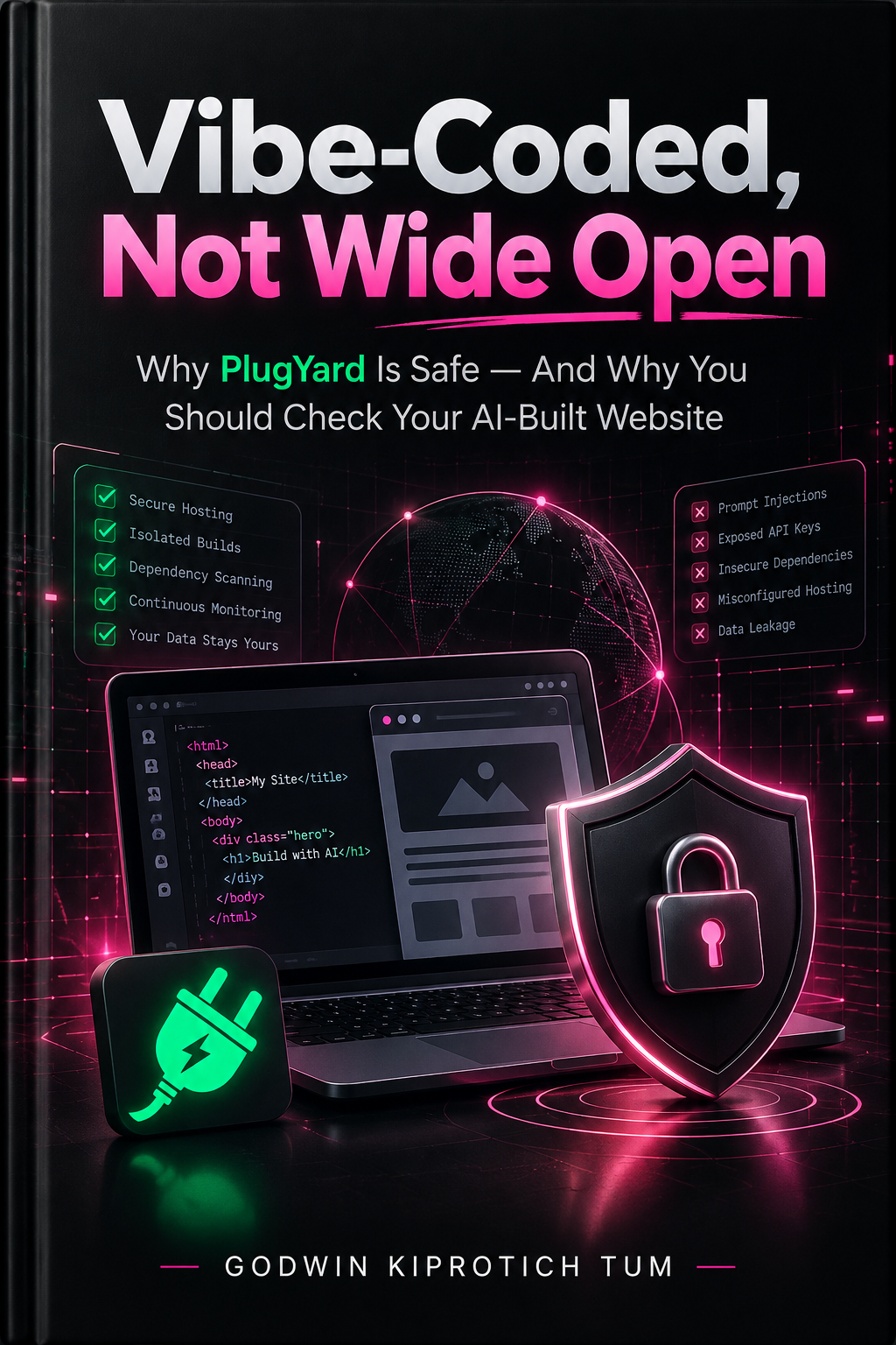 Cover of VIBE-CODED, NOT WIDE OPEN