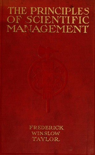 Cover of The Principles of Scientific Management
